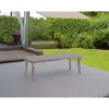 Tavolo allungabile da giardino Bergen 160-220x90x74 cm cappuccino