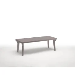 Tavolo allungabile da giardino Bergen 160-220x90x74 cm cappuccino