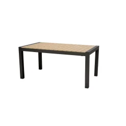 Tavolo allungabile da giardino Santorini in alluminio 163-223x95 cm