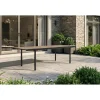 Tavolo allungabile da giardino Porto Nova 200 194-272x94x75 cm nero