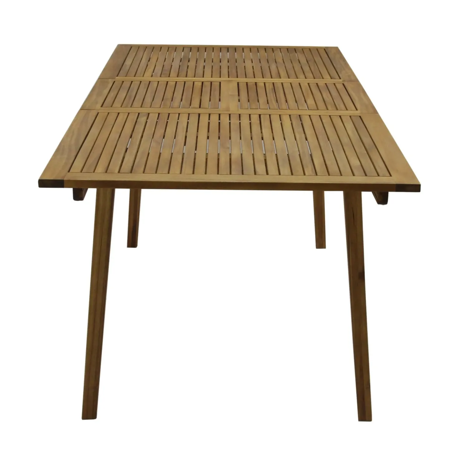 Tavolo allungabile da giardino in legno 150-200x90x76 cm