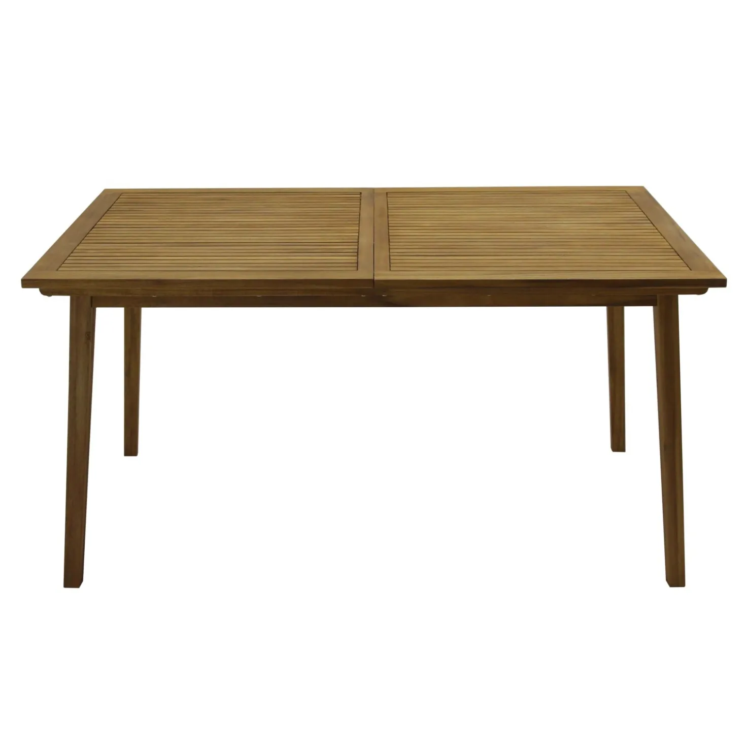 Tavolo allungabile da giardino in legno 150-200x90x76 cm