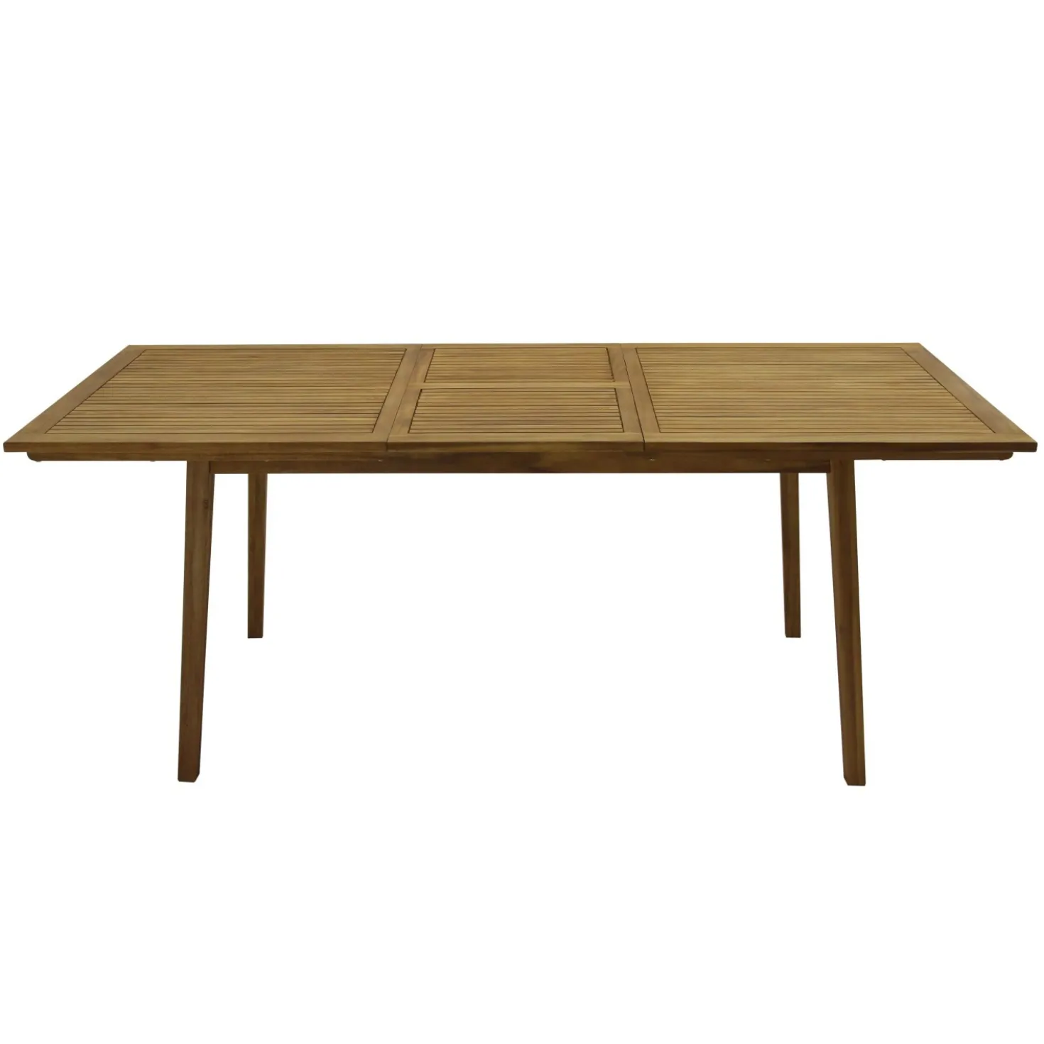 Tavolo allungabile da giardino in legno 150-200x90x76 cm