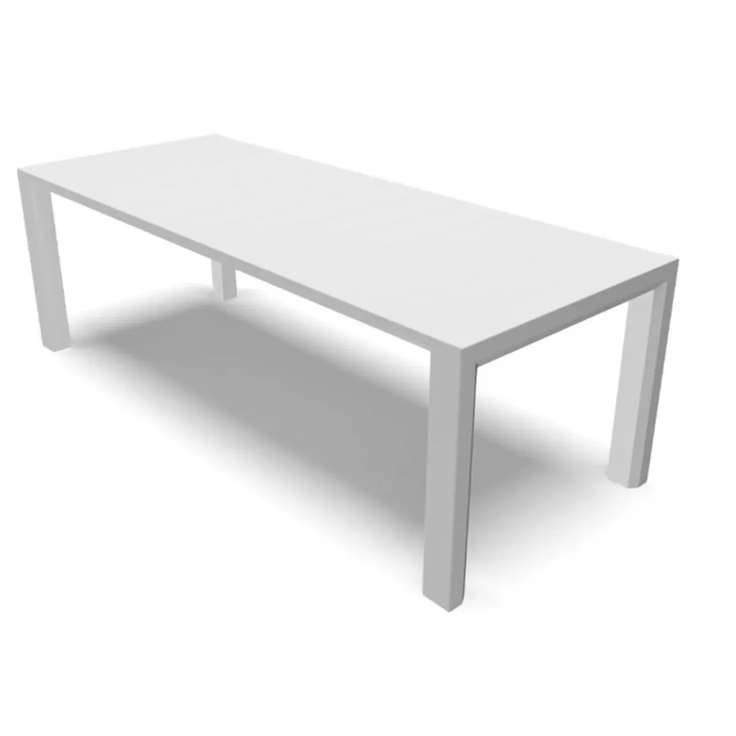 Tavolo allungabile da giardino Brooklyn in polipropilene 93x160/230 cm
