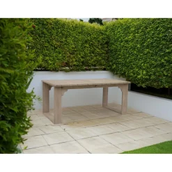 Tavolo allungabile da giardino Woodbury in legno 180/240x100xH75 cm