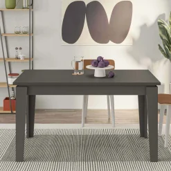 Tavolo allungabile da pranzo Tolmen antracite 140x80 cm
