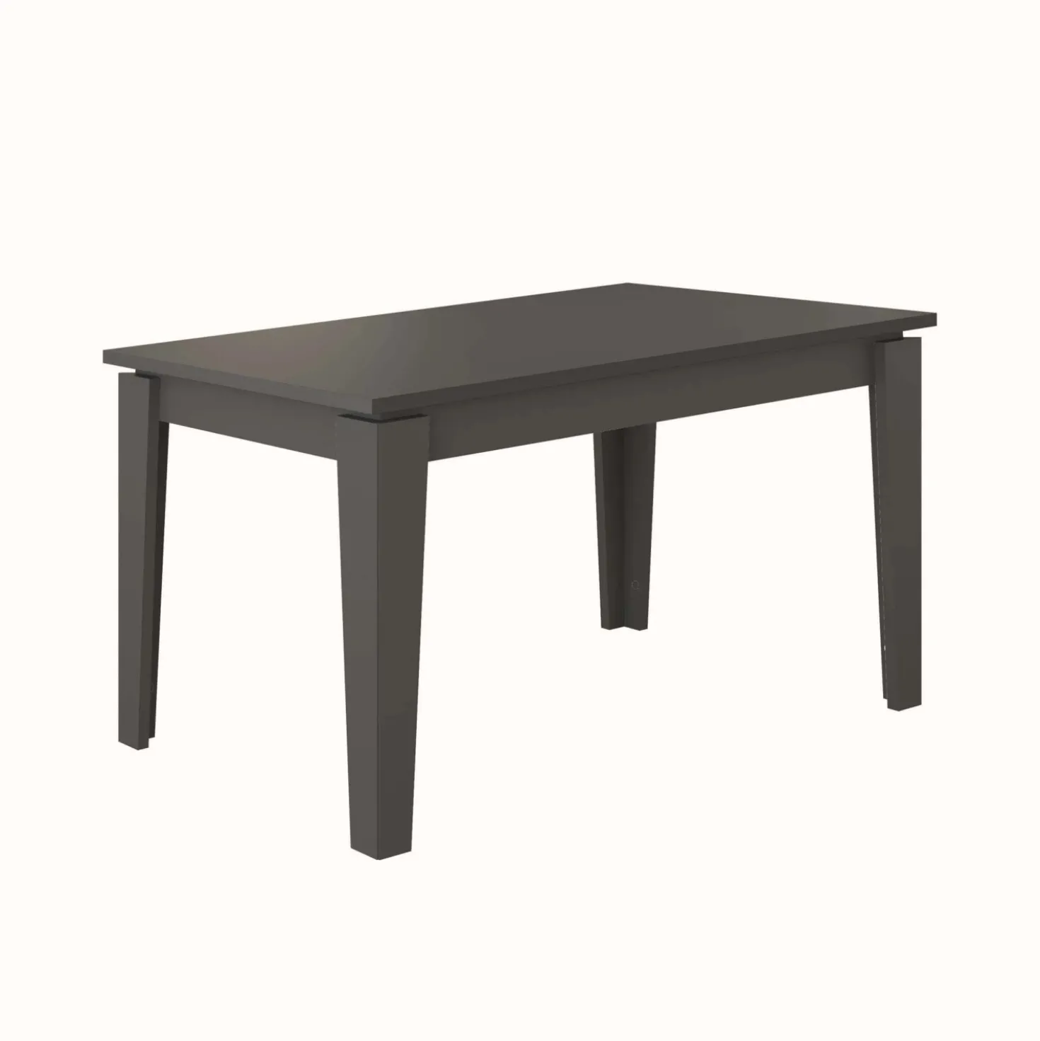 Tavolo allungabile da pranzo Tolmen antracite 140x80 cm