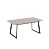 Tavolo allungabile da pranzo Lavinya cashmere 170x90x75 cm