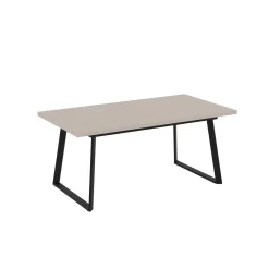 Tavolo allungabile da pranzo Lavinya cashmere 170x90x75 cm