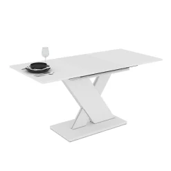 Tavolo allungabile da pranzo AXI bianco 120x75x76 cm