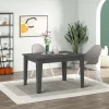 Tavolo allungabile da pranzo Megaron antracite 120x80 cm