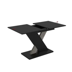 Tavolo allungabile da pranzo AXI cemento 120x75x76 cm