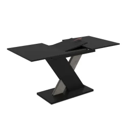 Tavolo allungabile da pranzo AXI cemento 120x75x76 cm