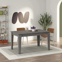 Tavolo allungabile da pranzo Megaron grigio 120x80 cm