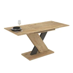 Tavolo allungabile da pranzo AXI rovere 120x75x76 cm