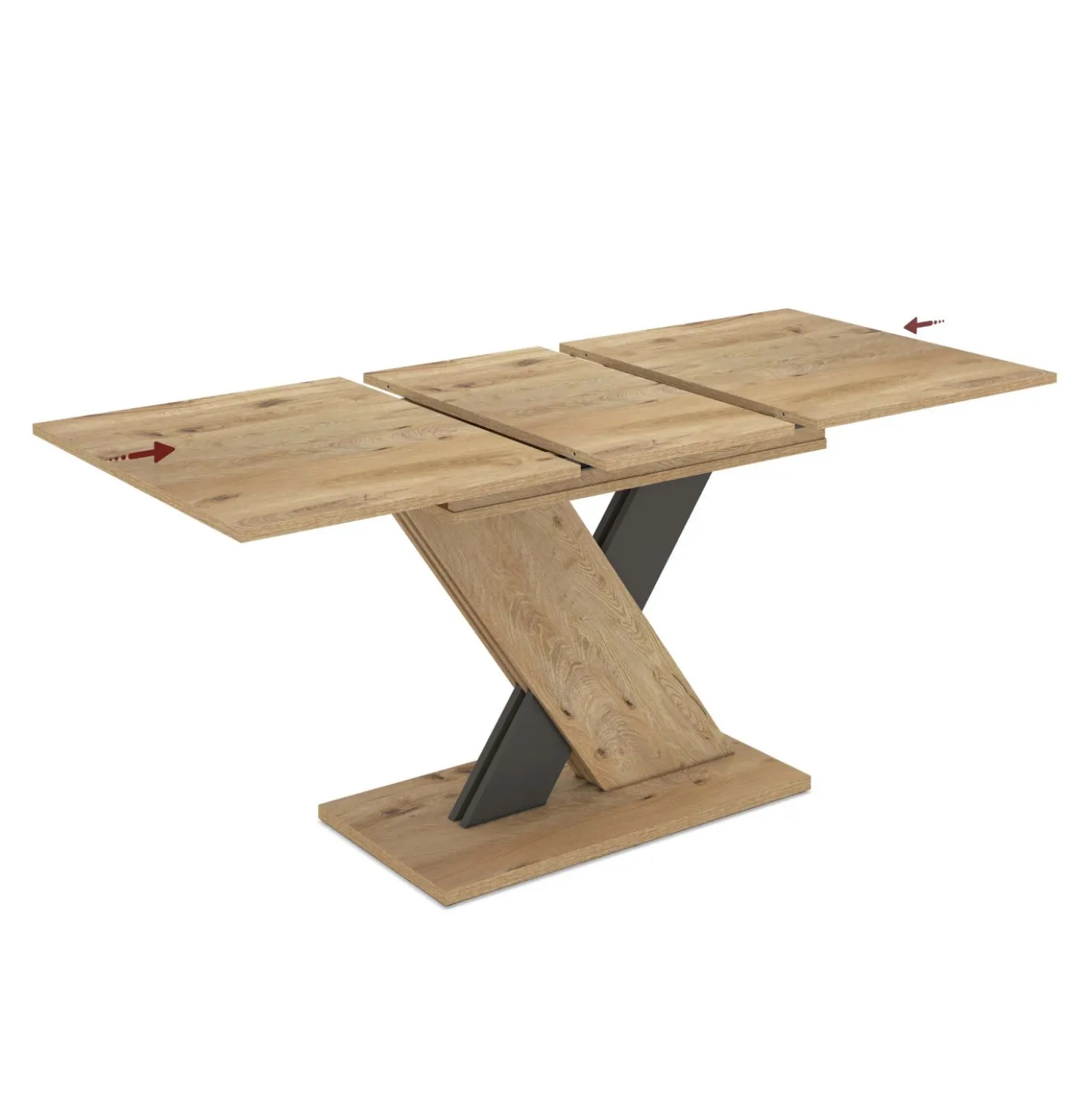 Tavolo allungabile da pranzo AXI rovere 120x75x76 cm