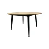 Tavolo allungabile da pranzo Cordelia rovere 120x120x75 cm