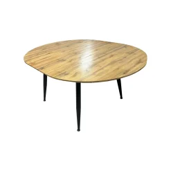 Tavolo allungabile da pranzo Cordelia rovere 120x120x75 cm