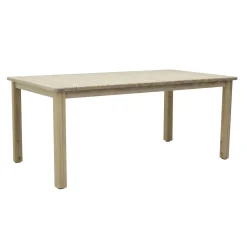 Tavolo da giardino Canston in legno di acacia 180x100x77 cm