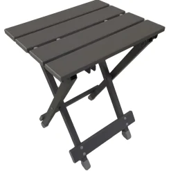 Tavolo da giardino in alluminio 39x30x25 cm antracite