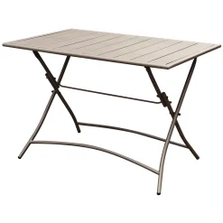 Tavolo da giardino in ferro 110x70x73 cm
