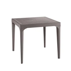 Tavolo da giardino Malmo in polipropilene 80x80x74 cm