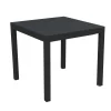 Tavolo da giardino Sullivan in alluminio antracite 80x80x75 cm