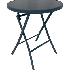 Tavolo da giardino Toconao pieghevole in acciaio Ø60xH70 cm