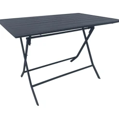 Tavolo da giardino Toconao pieghevole in acciaio 110x70xH70 cm