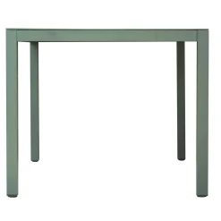 Tavolo e sedie da giardino in polywood verde 4 posti