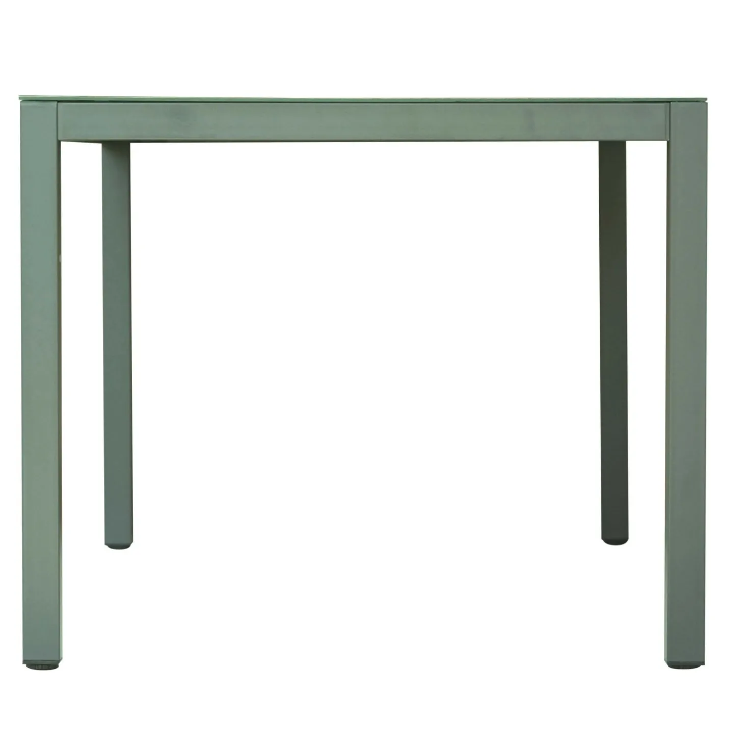 Tavolo e sedie da giardino in polywood verde 4 posti
