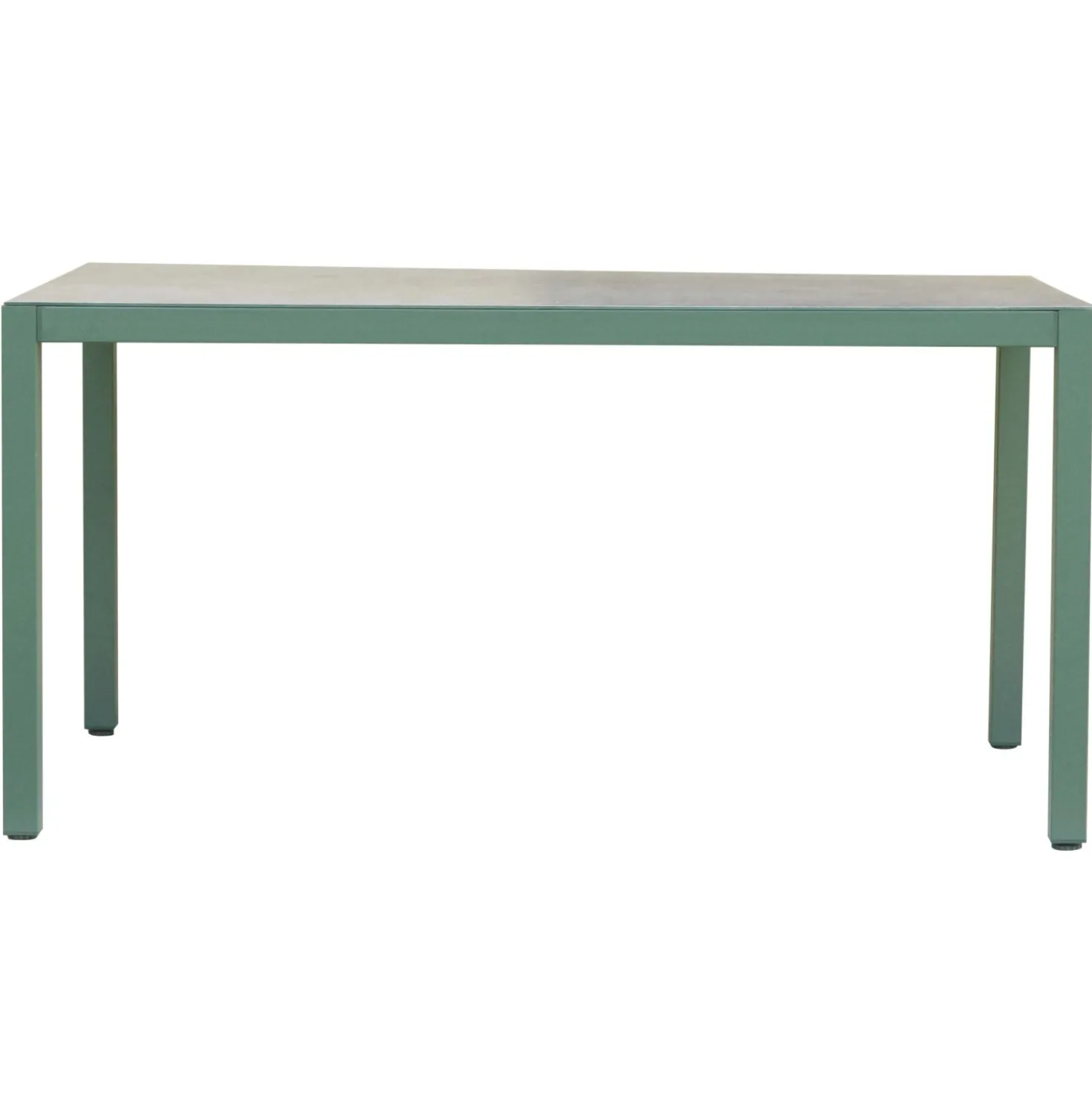 Tavolo e sedie da giardino in polywood verde 4 posti