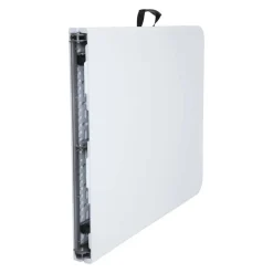 Tavolo pieghevole in plastica bianco 180x75 cm