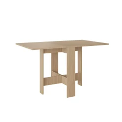 Tavolo pieghevole salvaspazio Artemio rovere 130x76x74 cm