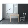 Tavolo raddoppiabile Firenze olmo 90x90x77 cm