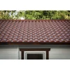 Tegola etrusca in plastica riciclata col terracotta cfz 9 pz