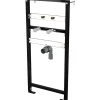 Telaio incasso per lavabo Idrostile 510x1120 mm nero