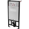 Telaio incasso WC a parete Idrostile 510x1176 mm nero
