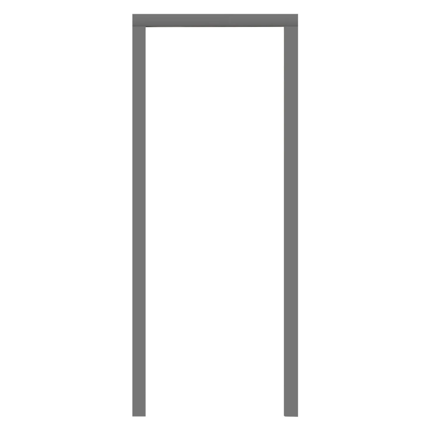 Telaio porta in PVC grigio pastello kit