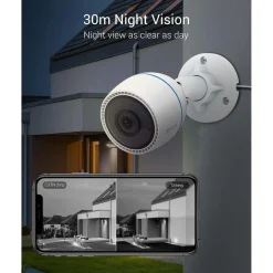 Telecamera da esterno di sicurezza WiFi Smart Home Ezviz C3TN Color 1080 P