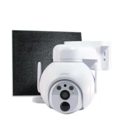 Telecamera wifi esterno 2K con pannello solare HomeCam Battery PTZ motorizzata
