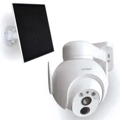 Telecamera wifi esterno 2K con pannello solare HomeCam Battery PTZ motorizzata