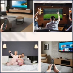 Telecomando universale 4 in 1 compatibile TV e decoder