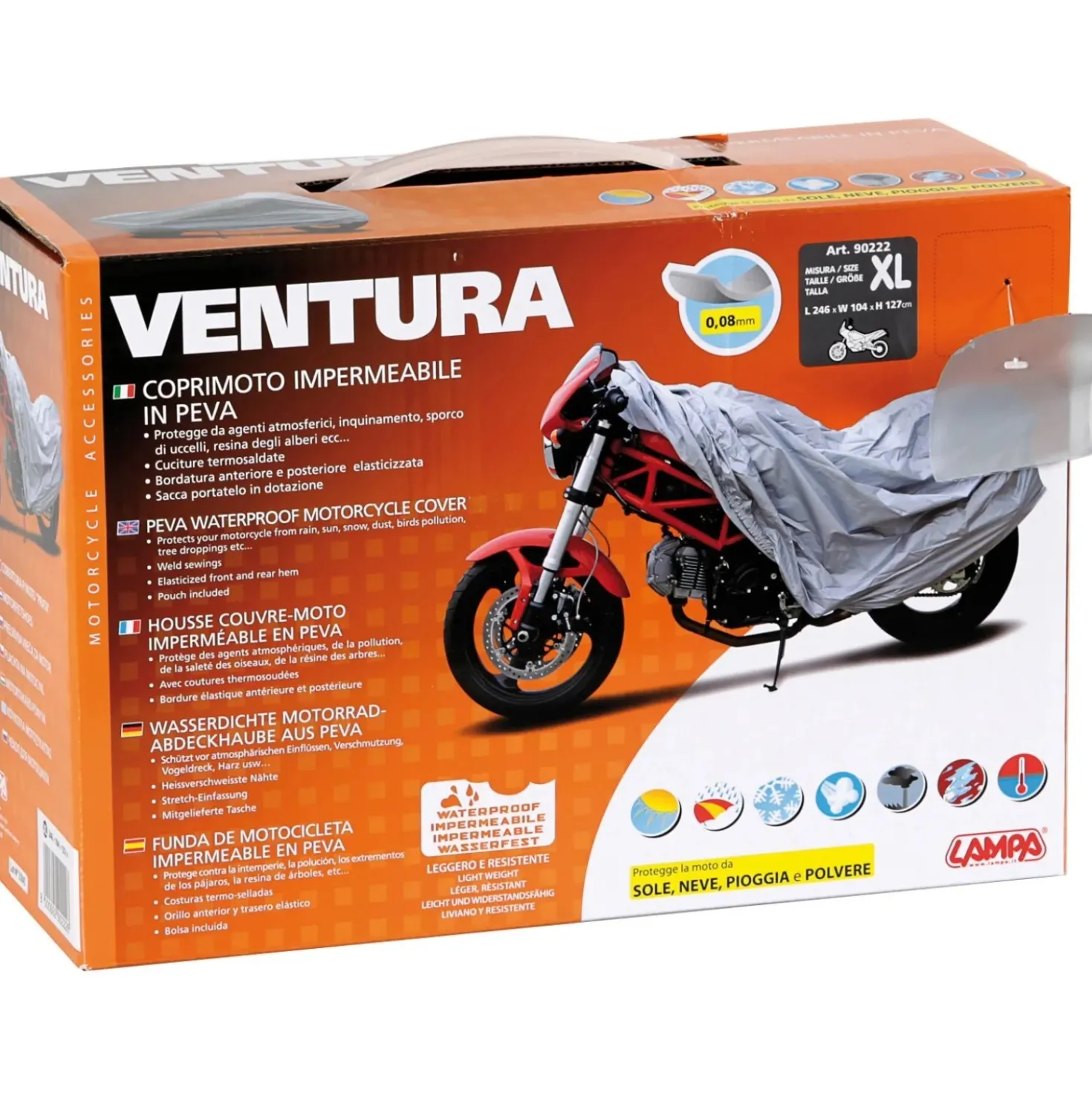 Telo coprimoto taglia XL