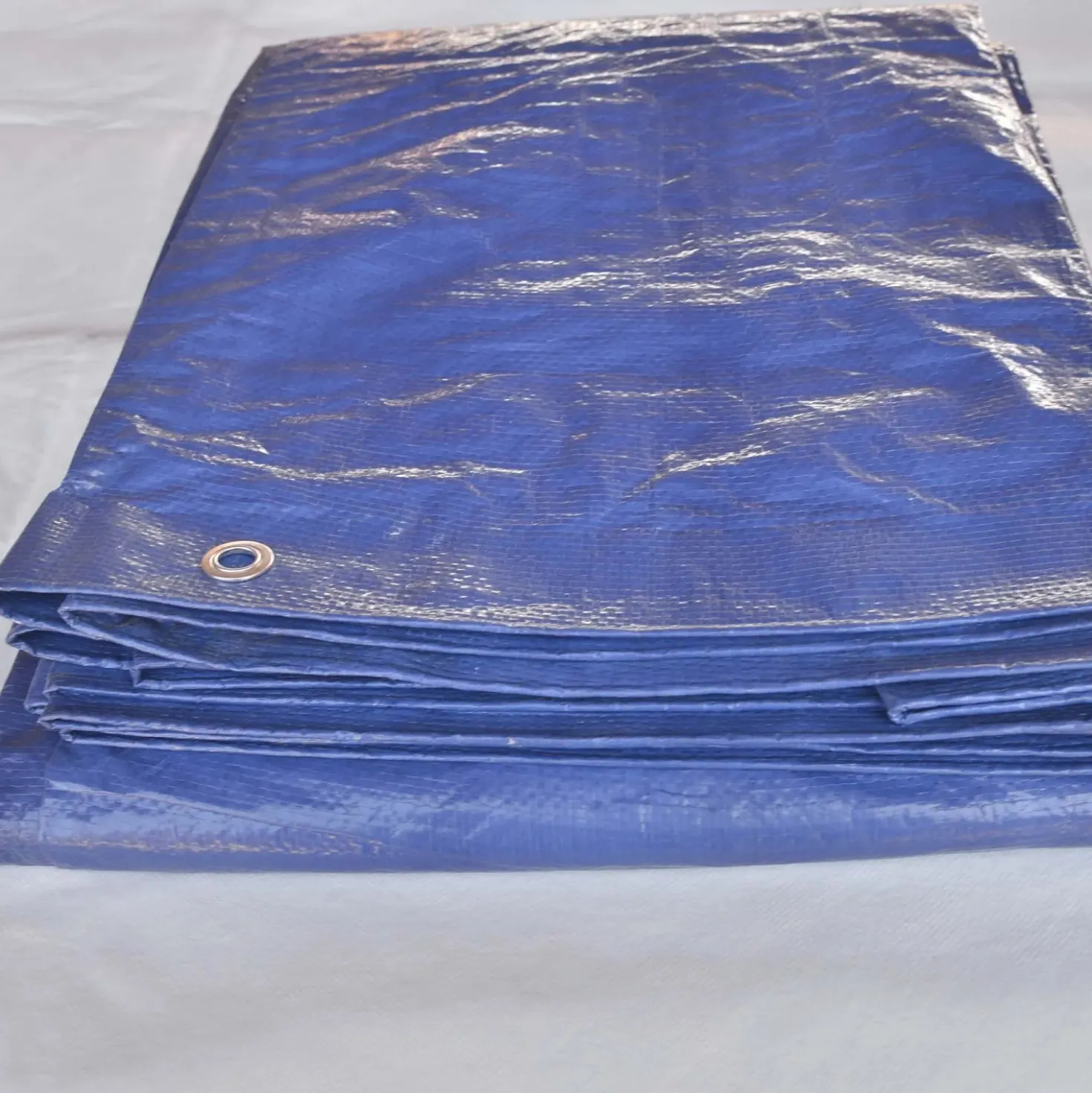 Telo occhiellato multiuso Tenax Cover All in polietilene 2x6 m verde-blu