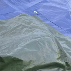 Telo occhiellato multiuso Tenax Cover All in polietilene 2x6 m verde-blu