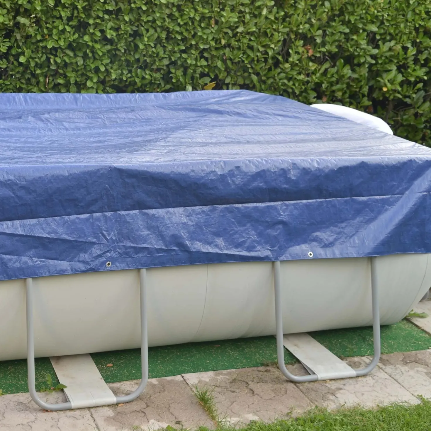 Telo occhiellato multiuso Tenax Cover All in polietilene 2x6 m verde-blu