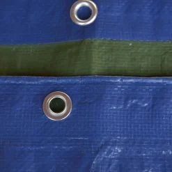 Telo occhiellato multiuso Tenax Cover All in polietilene 2x6 m verde-blu