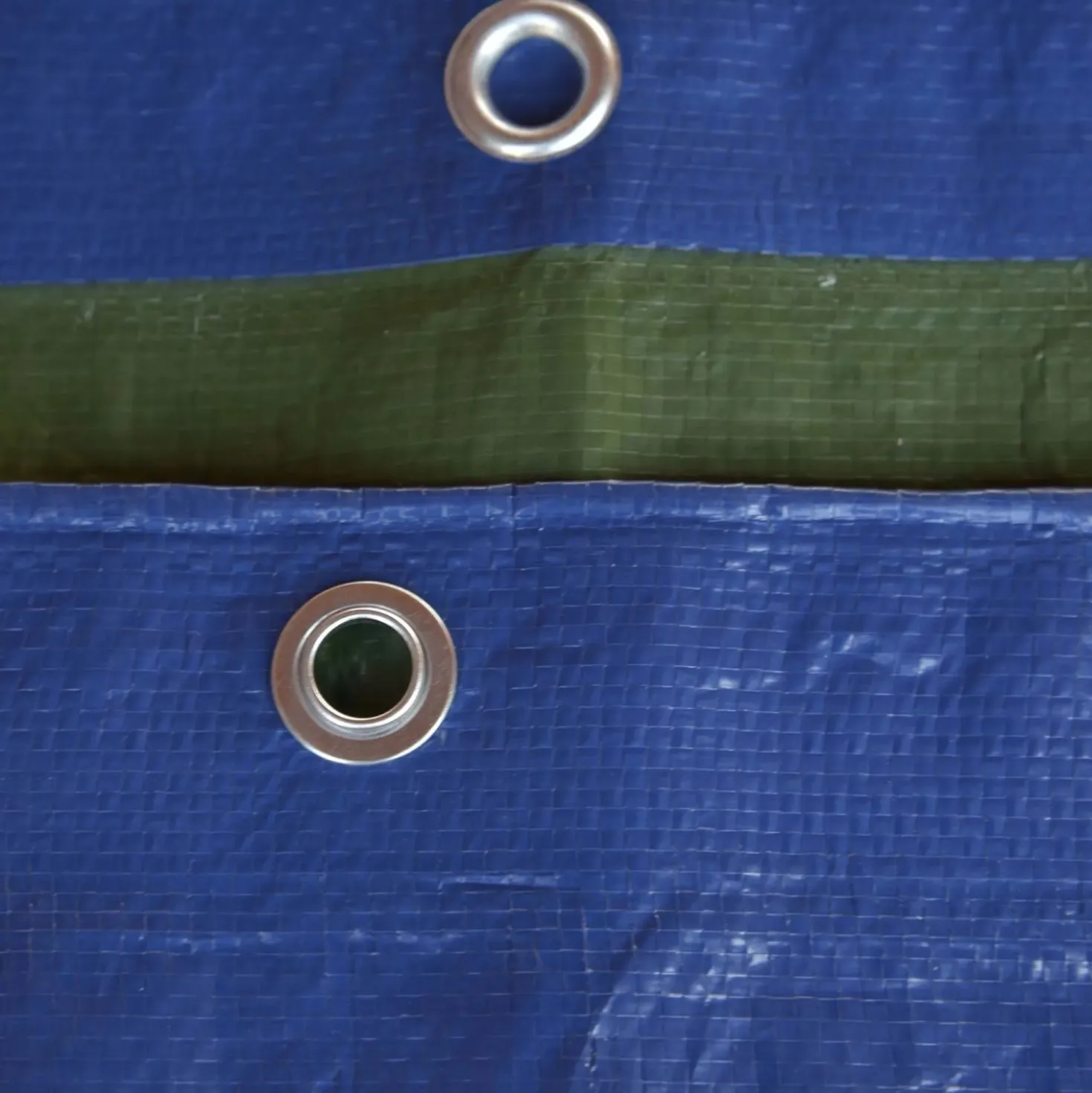 Telo occhiellato multiuso Tenax Cover All in polietilene 2x6 m verde-blu