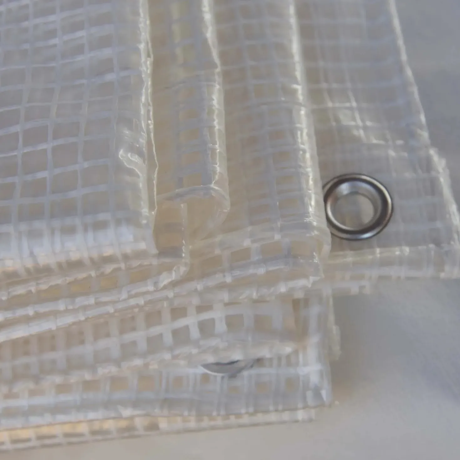 Telo occhiellato retinato Tenax Cover All polietilene 2x3 m bianco-trasparente